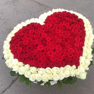 251 роза в корзине 251 роза в корзине
