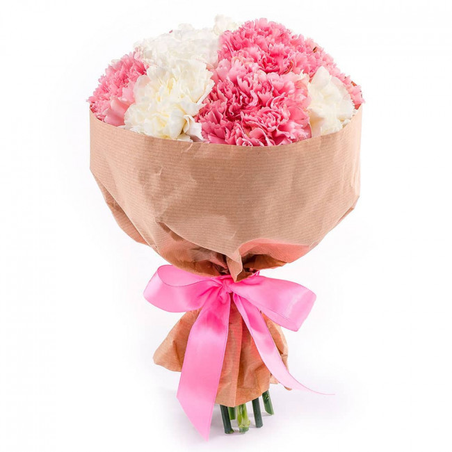 Букет цветов "Пломбир"